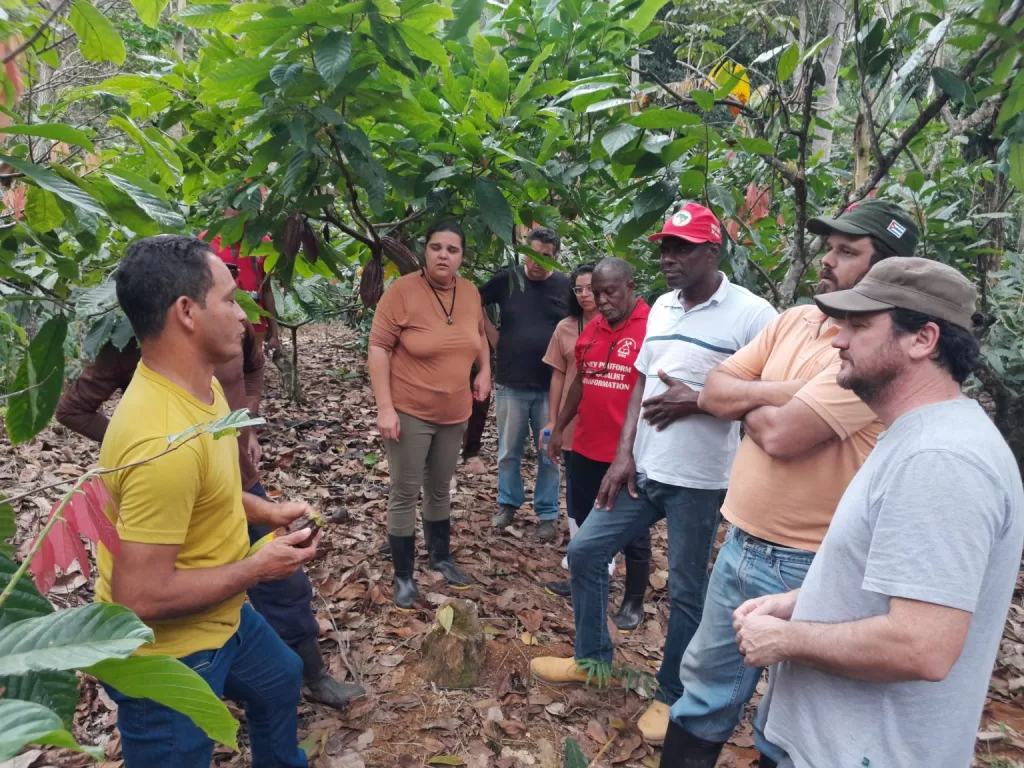 International Association for Popular Cooperation visits MST experiences in Bahia