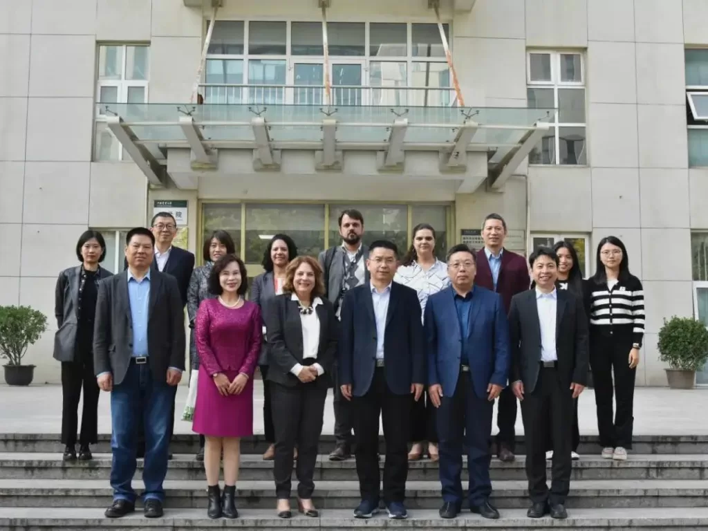 Visit of Marcia Abrahão Moura, the Rector of the University of Brasilia